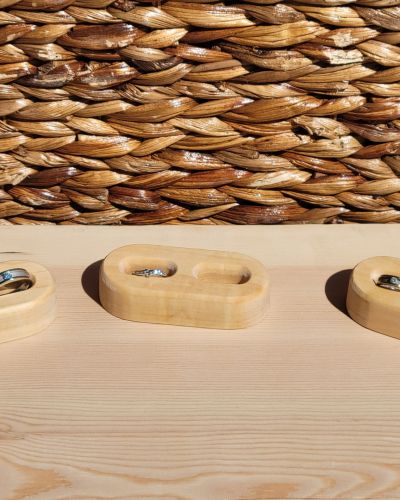 Wooden Ring Holder